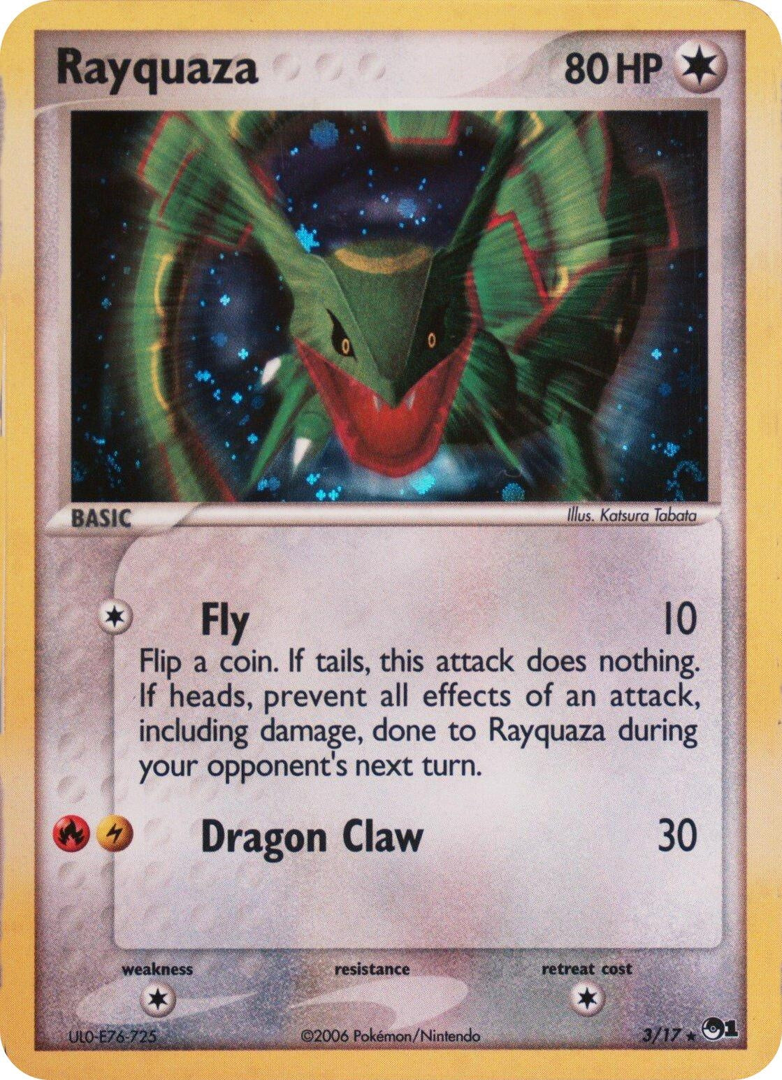 Image for Rayquaza - 003/017 (2006) (003/017) (Blister Exclusives) (BLE) - Pokemon