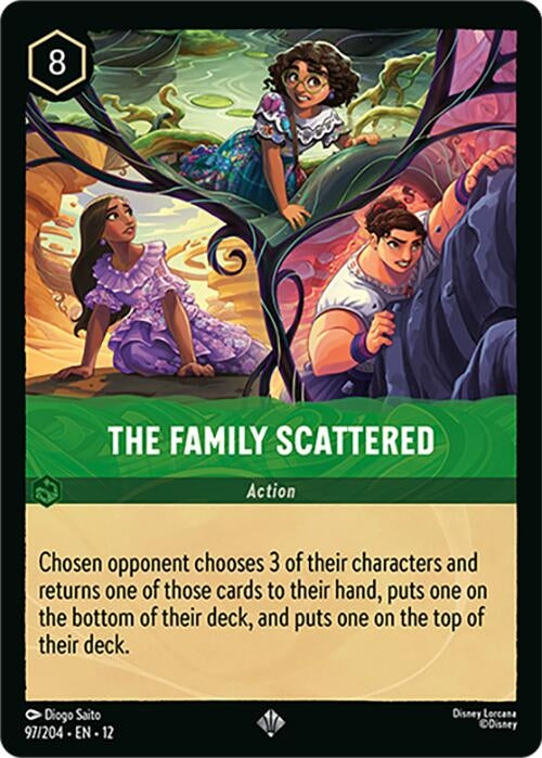 Image for The Family Scattered (97/204) (Wilds Unknown) (12) - Disney Lorcana