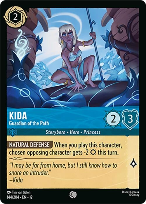 Image for Kida - Guardian of the Path (144/204) (Wilds Unknown) (12) - Disney Lorcana