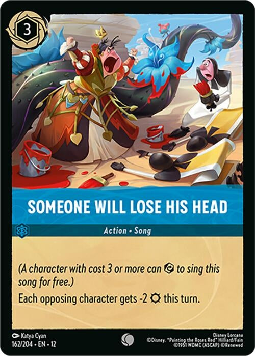 Image for Someone Will Lose His Head (162/204) (Wilds Unknown) (12) - Disney Lorcana