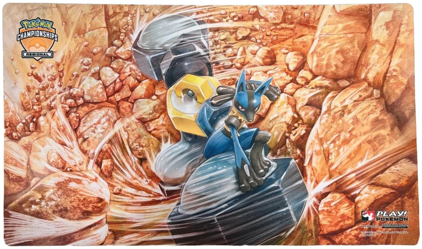 Image for Pokemon TCG: 2019 Lucario & Melmetal Playmat (Regional Championship) - Playmats