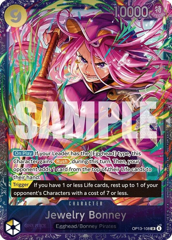 Image for Jewelry Bonney (Treasure Cup May 2026) (OP13-108) (One Piece Promotion Cards) (OP-PR) - One Piece Card Game