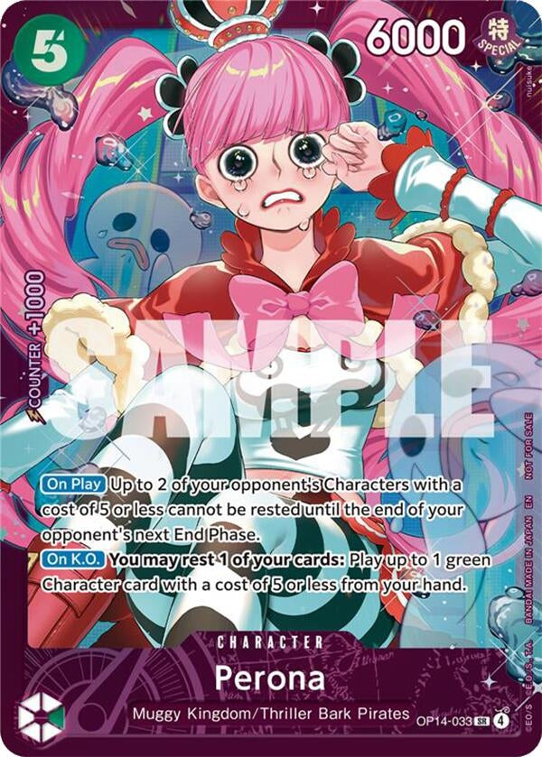 Image for Perona (Extra Grand Battle for Stores 2026) (OP14-033) (One Piece Promotion Cards) (OP-PR) - One Piece Card Game