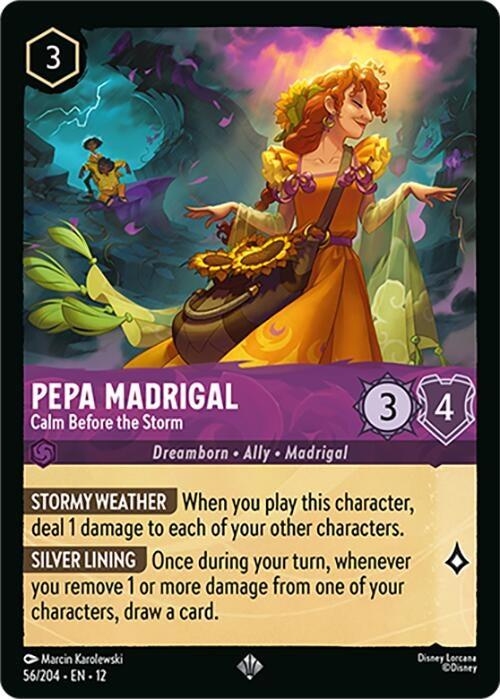Image for Pepa Madrigal - Calm Before the Storm (56/204) (Wilds Unknown) (12) - Disney Lorcana
