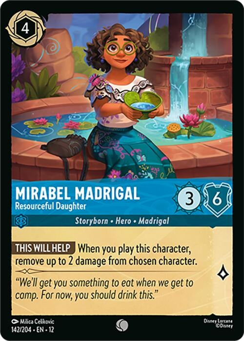 Image for Mirabel Madrigal - Resourceful Daughter (142/204) (Wilds Unknown) (12) - Disney Lorcana