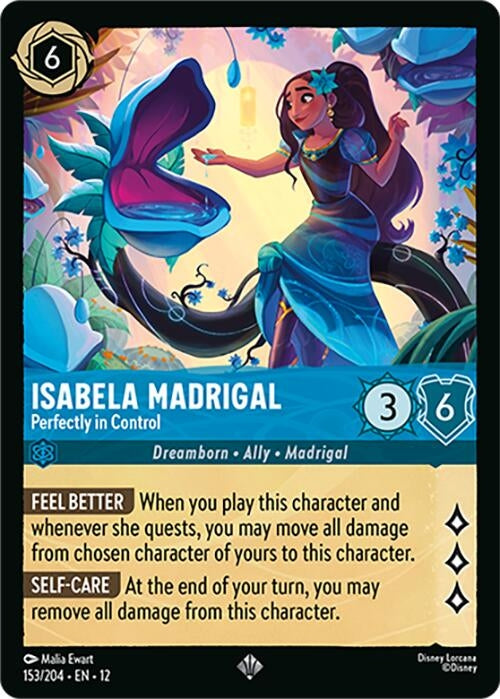 Image for Isabela Madrigal - Perfectly in Control (153/204) (Wilds Unknown) (12) - Disney Lorcana