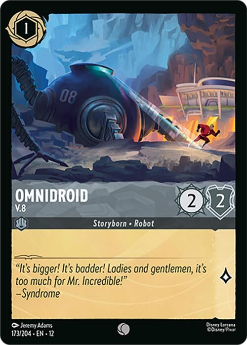 Image for Omnidroid - V.8 (173/204) (Wilds Unknown) (12) - Disney Lorcana