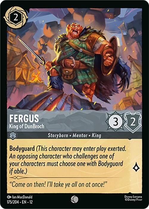 Image for Fergus - King of DunBroch (175/204) (Wilds Unknown) (12) - Disney Lorcana