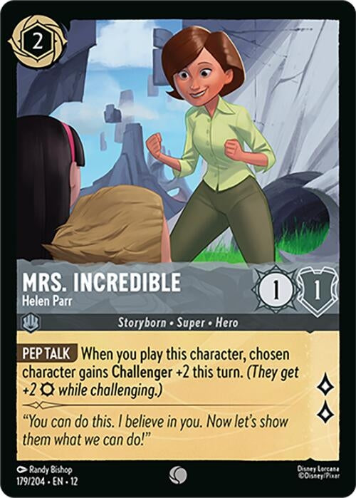 Image for Mrs. Incredible - Helen Parr (179/204) (Wilds Unknown) (12) - Disney Lorcana