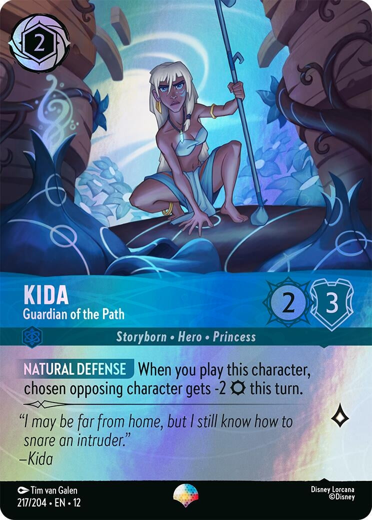 Image for Kida - Guardian of the Path (Epic) (217/204) (Wilds Unknown) (12) - Disney Lorcana