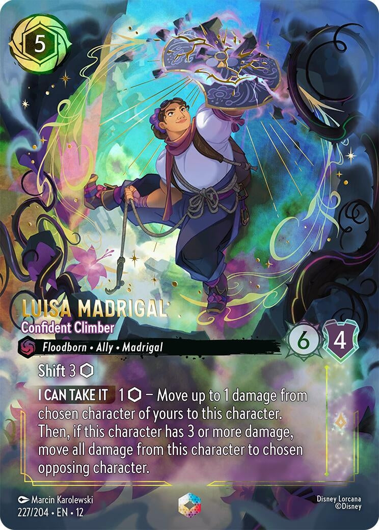 Image for Luisa Madrigal - Confident Climber (Enchanted) (227/204) (Wilds Unknown) (12) - Disney Lorcana