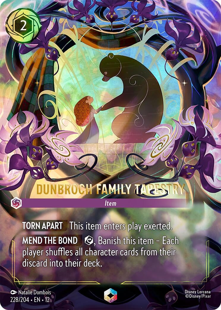 Image for DunBroch Family Tapestry (Enchanted) (228/204) (Wilds Unknown) (12) - Disney Lorcana