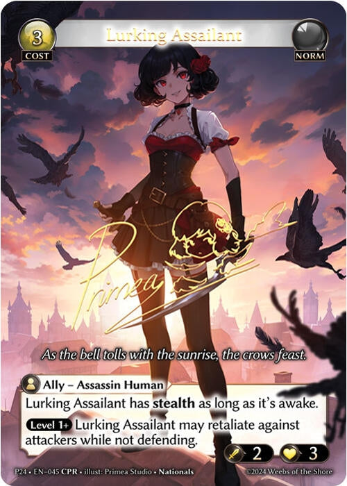 Image for Lurking Assailant (CPR) (045) (Promotional Cards) (P) - Grand Archive TCG