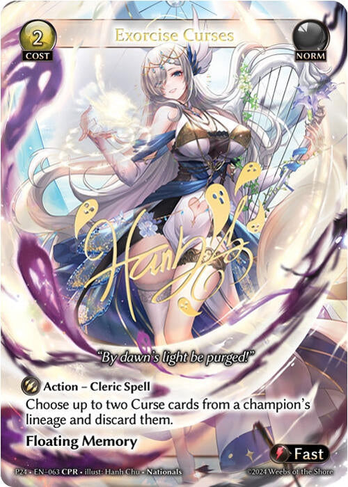 Image for Exorcise Curses (CPR) (063) (Promotional Cards) (P) - Grand Archive TCG