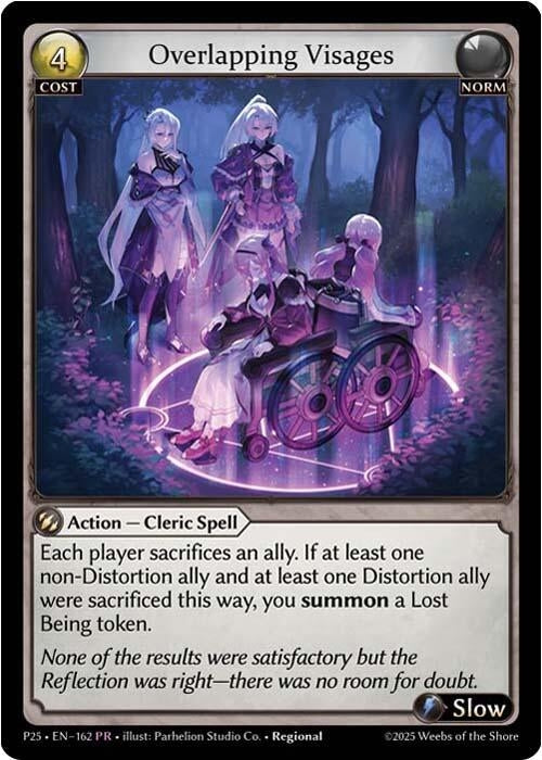 Image for Overlapping Visages (162) (162) (Promotional Cards) (P) - Grand Archive TCG