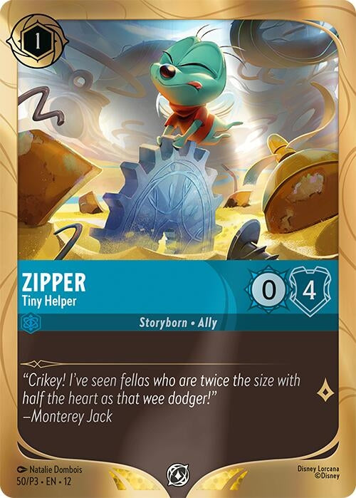 Image for Zipper - Tiny Helper (50) (Disney Lorcana Promo Cards) (DLPC) - Disney Lorcana