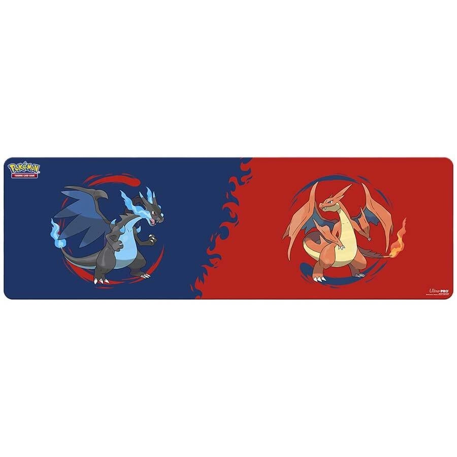 Image for Pokemon 8ft Table Playmat - Mega Charizard X and Y - Playmats