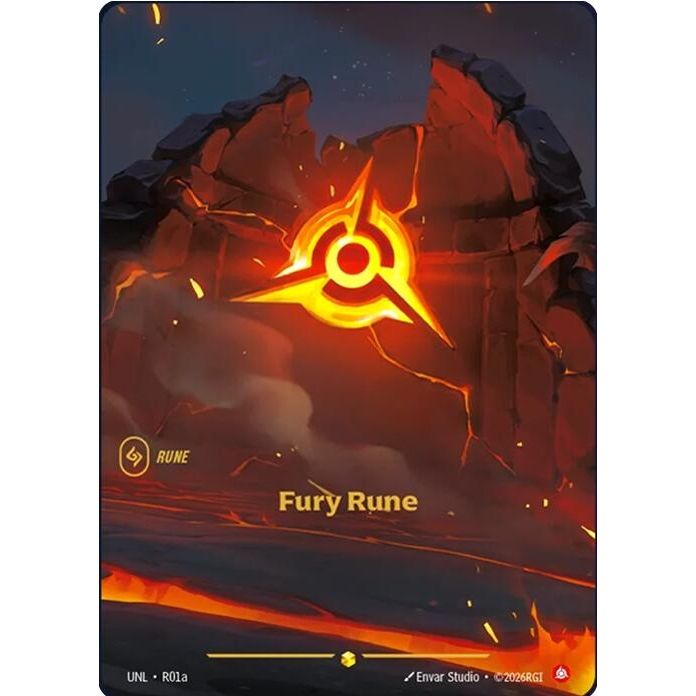 Fury Rune (R01a) (R01a) (Unleashed) - PokeBox USA