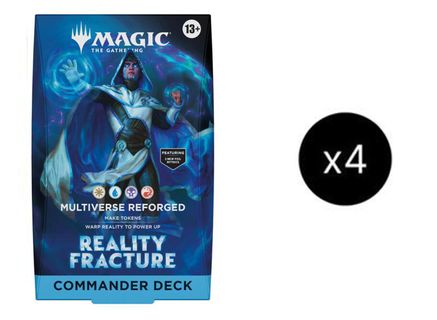 Reality Fracture Commander Deck - Multiverse Reforged Case - PokeBox USA