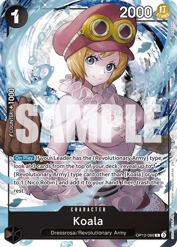 Koala (Welcome Pack 2026 Vol.1) (OP12-086) (One Piece Promotion Cards)