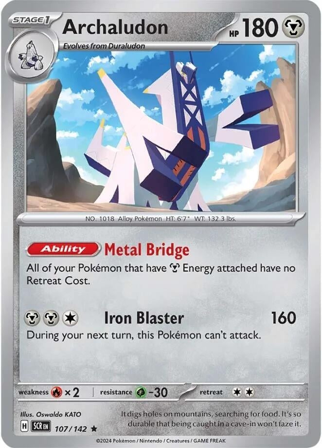 Image for Archaludon - 107/142 (Non-Holo) (107/142) (Deck Exclusives) (PR) - Pokemon