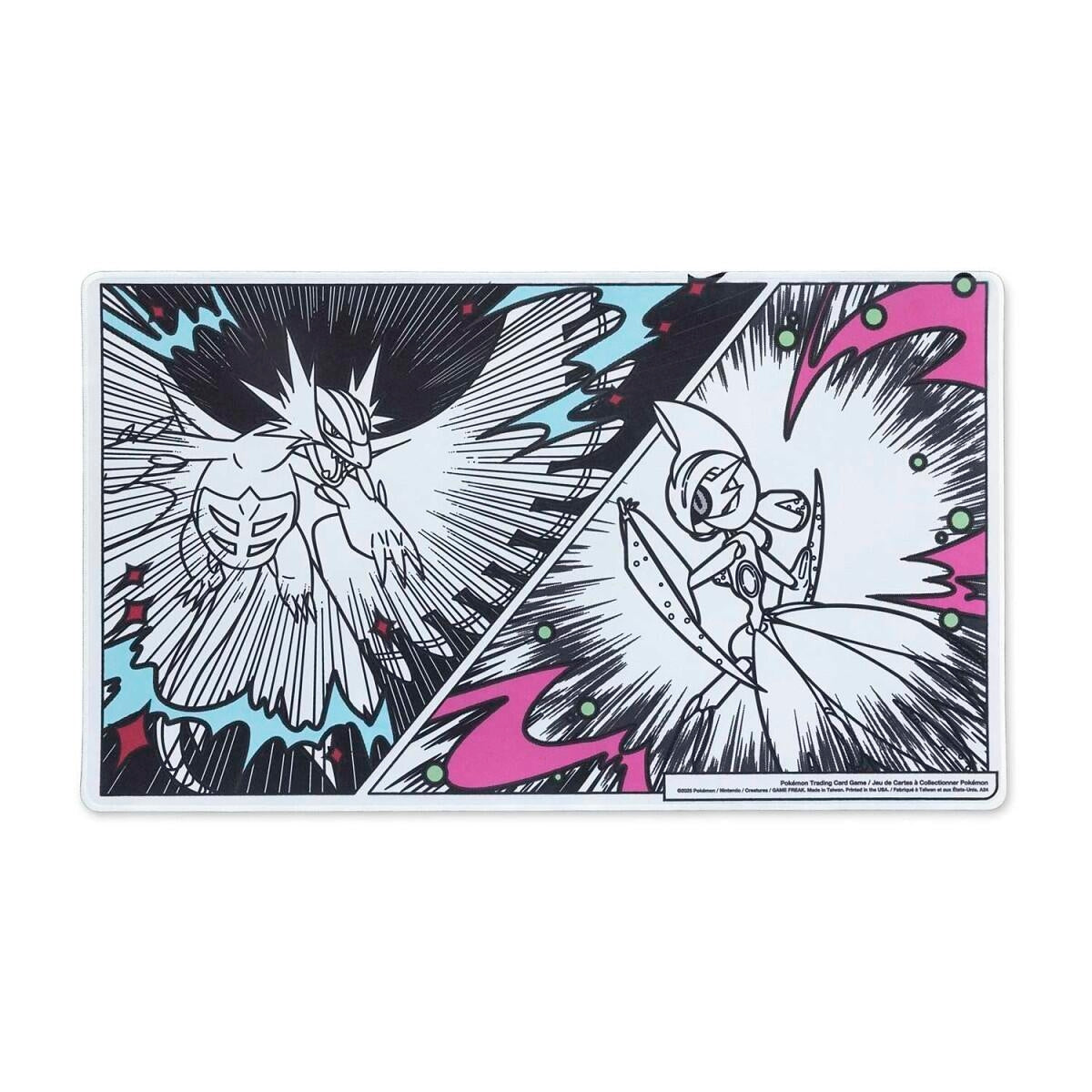 Image for Pokemon TCG: Pokemon Center Exclusive - Roaring Moon & Iron Valiant Playmat - Playmats