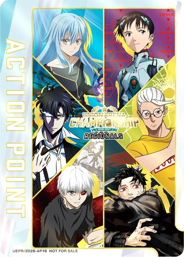 Image for Action Point Card (AP16) (Regionals 26-27) (UEPR/2026-AP16) (Union Arena Promotion Cards) (UEPR) - Union Arena
