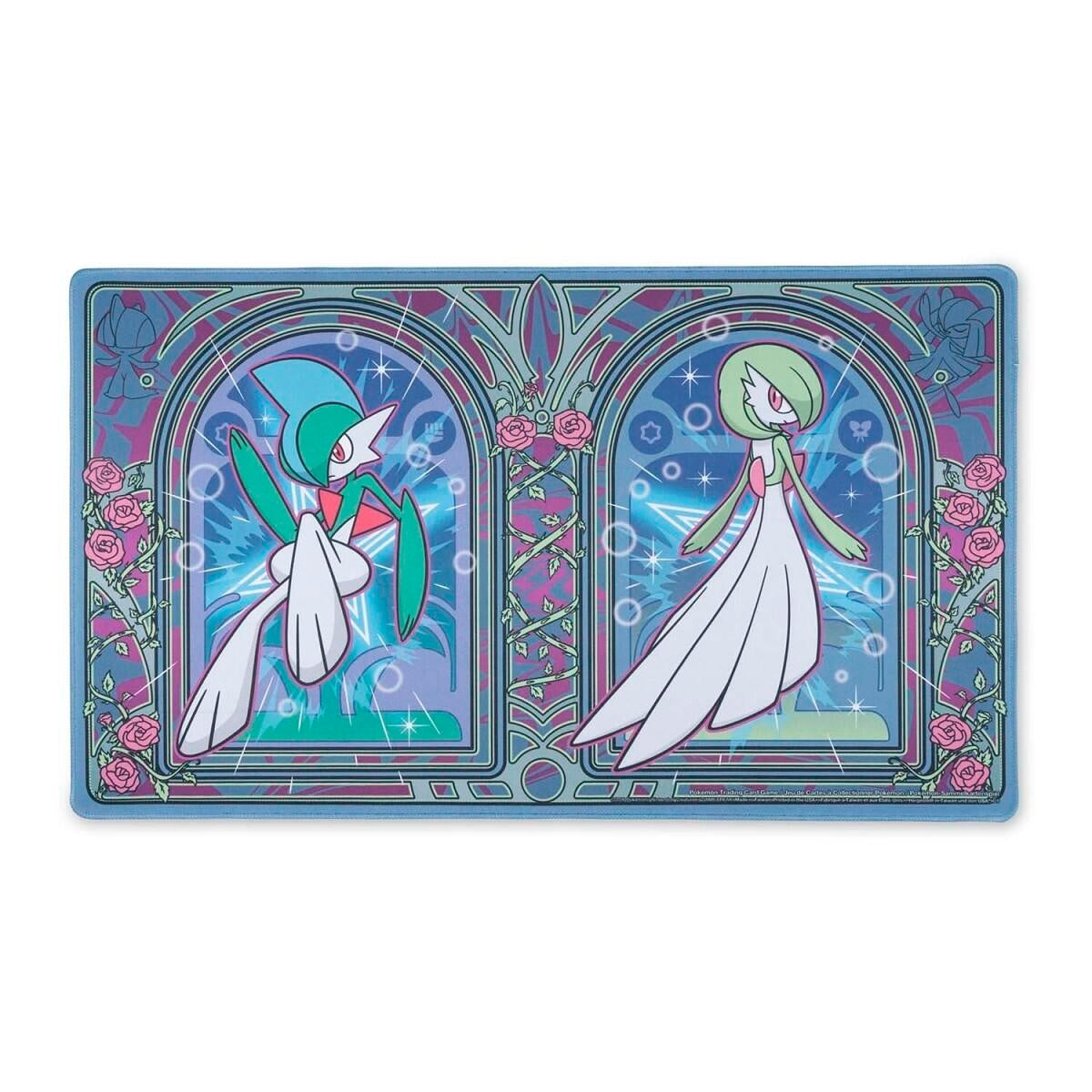 Image for Pokemon TCG: Pokemon Center Exclusive - Gardevoir & Gallade Majesty Playmat - Playmats