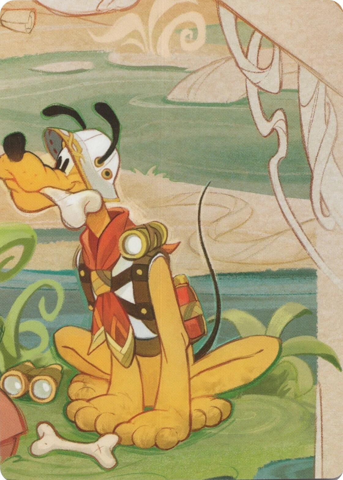 Image for Wilds Unknown Puzzle Insert (Middle Right) (Wilds Unknown) (12) - Disney Lorcana
