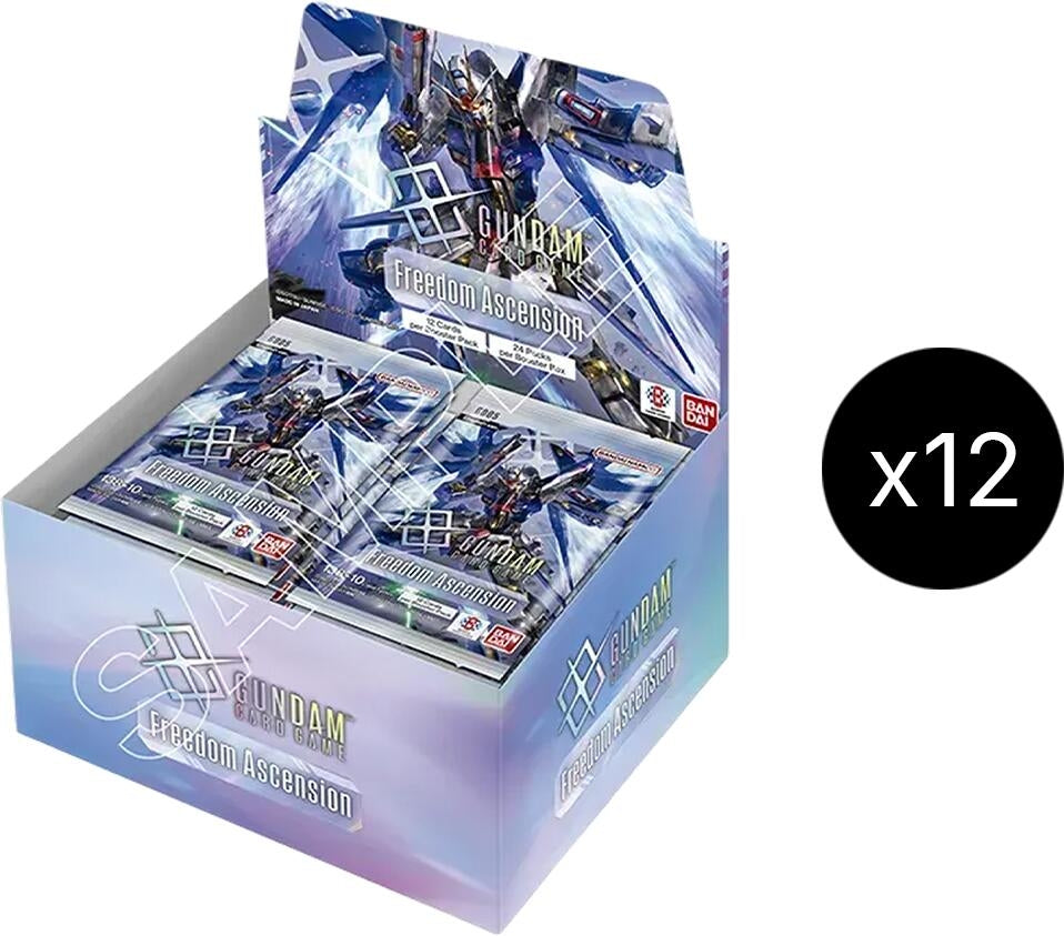 Image for Freedom Ascension Booster Box Case - Gundam Card Game