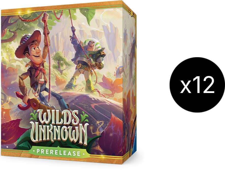 Image for Disney Lorcana: Wilds Unknown Prerelease Box Case - Disney Lorcana