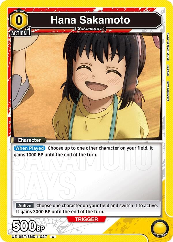 Image for Hana Sakamoto (UE19BT/SMD-1-027) (UE19BT: SAKAMOTO DAYS) (UE19BT) - Union Arena