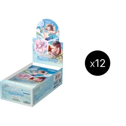 Extra Booster: Summer hologram Booster Box Case