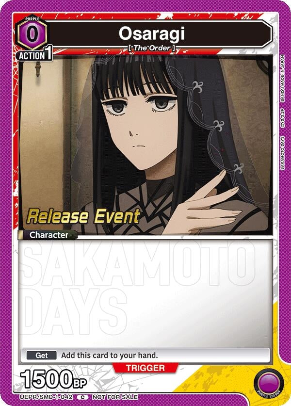 Image for Osaragi (042) (UE19BT/SMD-1-042) (UE19BT: SAKAMOTO DAYS Release Event Cards) (UE19BT_RE) - Union Arena