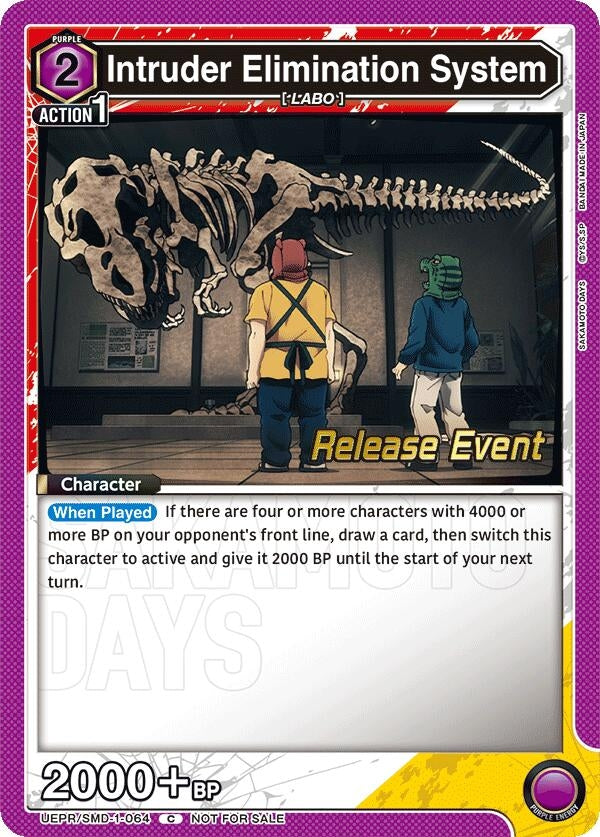 Image for Intruder Elimination System - Release Event (UE19BT/SMD-1-064) (UE19BT: SAKAMOTO DAYS Release Event Cards) (UE19BT_RE) - Union Arena
