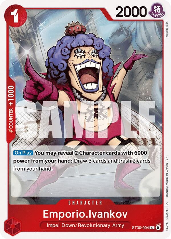 Image for Emporio.Ivankov (ST30-004) (Starter Deck EX: Luffy & Ace) (ST-30) - One Piece Card Game