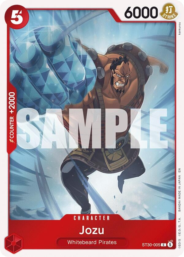 Image for Jozu (ST30-005) (Starter Deck EX: Luffy & Ace) (ST-30) - One Piece Card Game