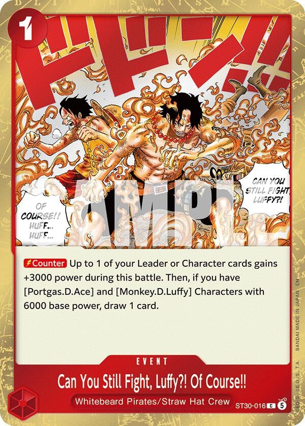 Image for Can You Still Fight, Luffy?! Of Course!! (ST30-016) (Starter Deck EX: Luffy & Ace) (ST-30) - One Piece Card Game