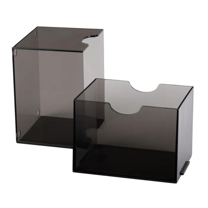 Image for Dragon Shield Strongbox Deck Box - Clear Black (Holds 100+) - Deck Boxes