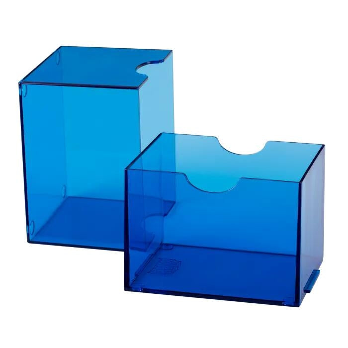 Image for Dragon Shield Strongbox Deck Box - Clear Blue (Holds 100+) - Deck Boxes