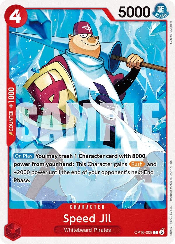 Image for Speed Jil (OP16-009) (The Time of Battle) (OP16) - One Piece Card Game