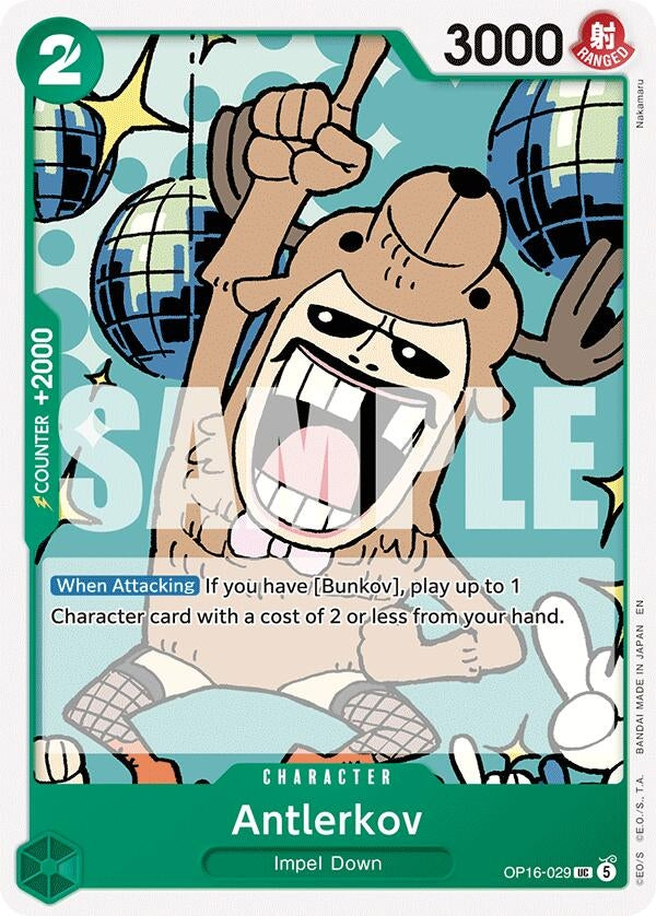 Image for Antlerkov (OP16-029) (The Time of Battle) (OP16) - One Piece Card Game