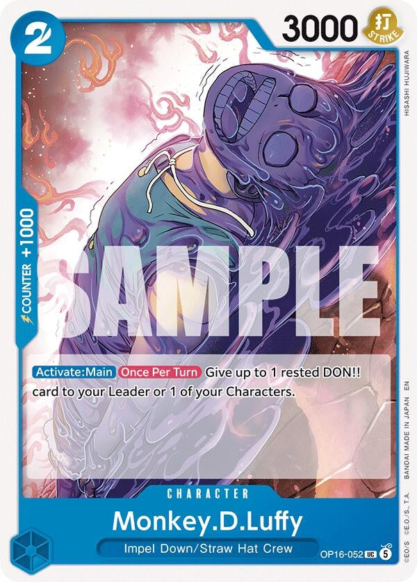 Image for Monkey.D.Luffy (052) (OP16-052) (The Time of Battle) (OP16) - One Piece Card Game