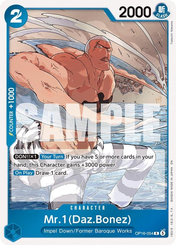 Image for Mr.1(Daz.Bonez) (OP16-054) (The Time of Battle) (OP16) - One Piece Card Game