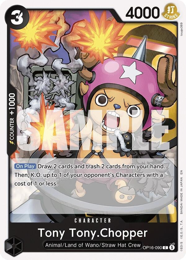 Image for Tony Tony.Chopper (OP16-090) (The Time of Battle) (OP16) - One Piece Card Game