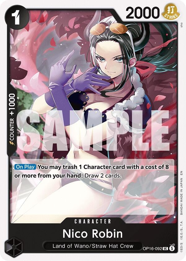 Image for Nico Robin (OP16-092) (The Time of Battle) (OP16) - One Piece Card Game
