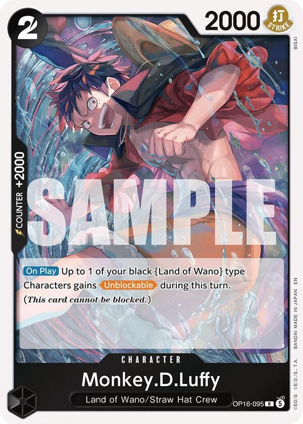 Image for Monkey.D.Luffy (095) (OP16-095) (The Time of Battle) (OP16) - One Piece Card Game