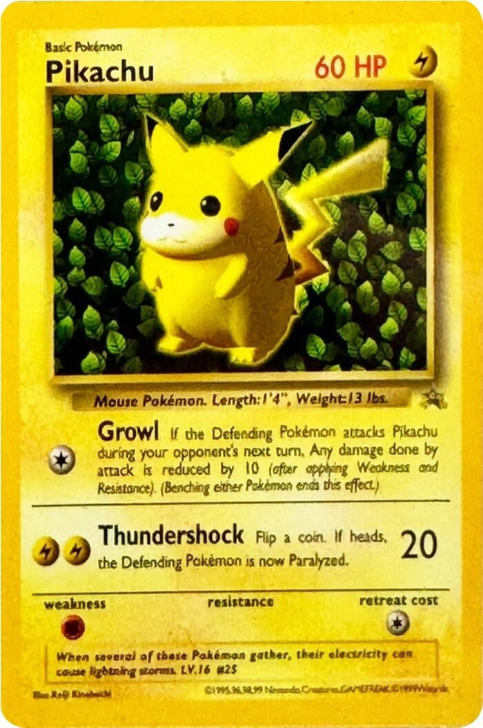 Image for Pikachu (Corocoro Grey Star) (WoTC Promo) (PR) - Pokemon