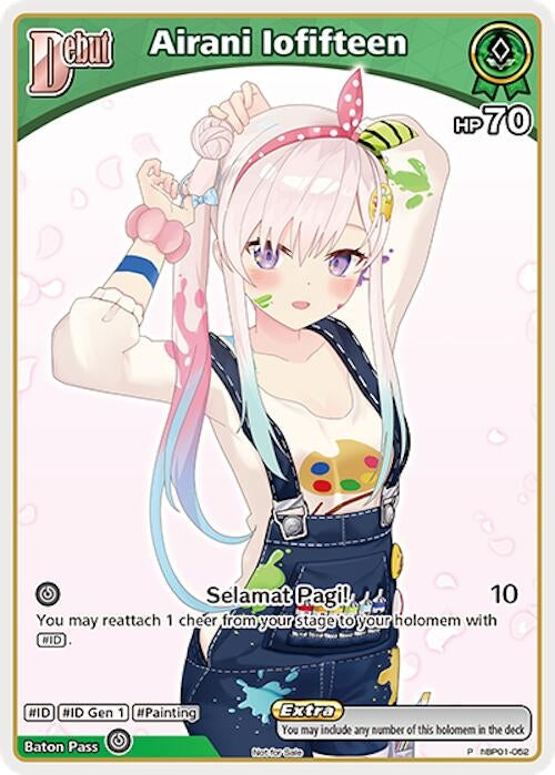Image for Airani Iofifteen (P) (hBP01-052) (hBP01-052) (hololive OFFICIAL CARD GAME Promos) (hOCGP) - Hololive