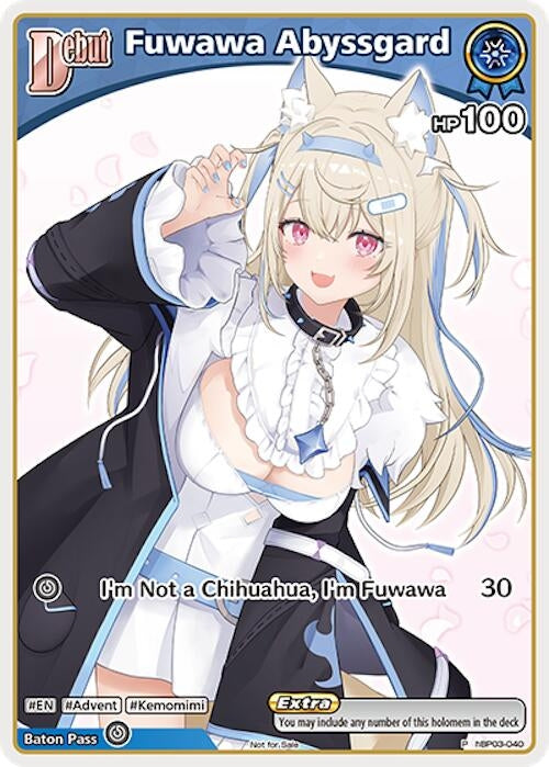 Image for Fuwawa Abyssgard (P) (hBP03-040) (hBP03-040) (hololive OFFICIAL CARD GAME Promos) (hOCGP) - Hololive